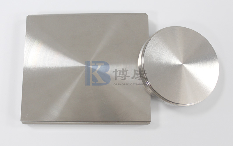 Bright titanium square disc: Improved gloss and corrosion resistance under sandblasting process